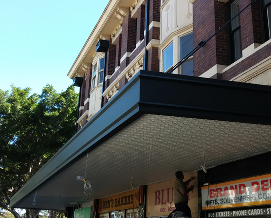 We’ve Got Your Back, Awning Inspections Over Public Spaces