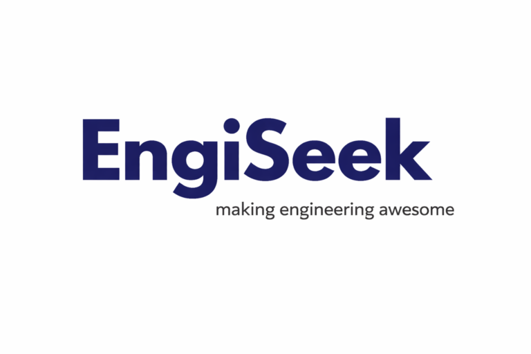 Engiseek Logo With Tagline